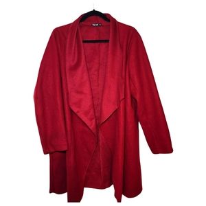 Red Womens Plus size Coat